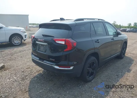 2023 GMC Terrain Awd At4 из США, поврежденный, VIN 3GKALYEG6PL257570